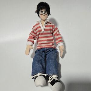 Vintage Harry Potter Adjustable Plush Action Figure 2001 Gund Daniel Radcliffe